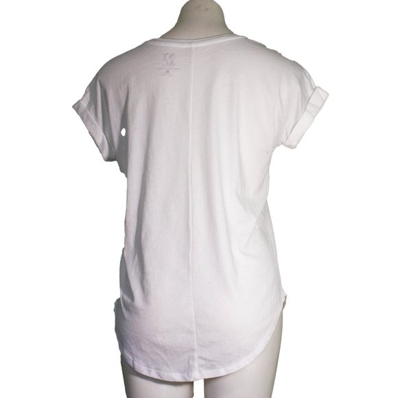 New York & Company French Bulldog Wine T-shirt sz xs - Picture 3 of 5